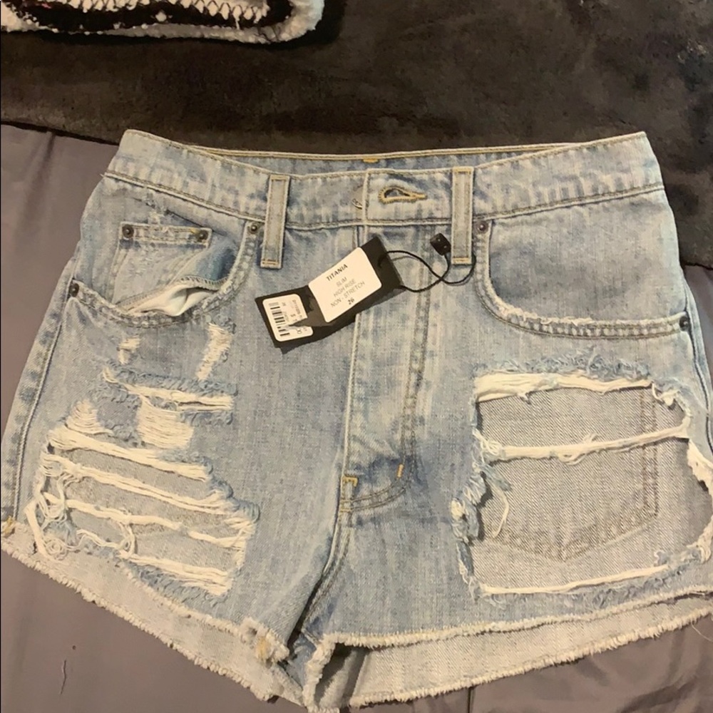 LF Carmar Denim Tatiana High Rise Jean Shorts
